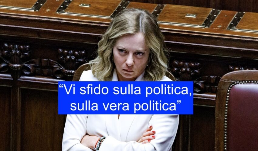 MELONI: CON QUESTO GOVERNO SALARI CRESCIUTI